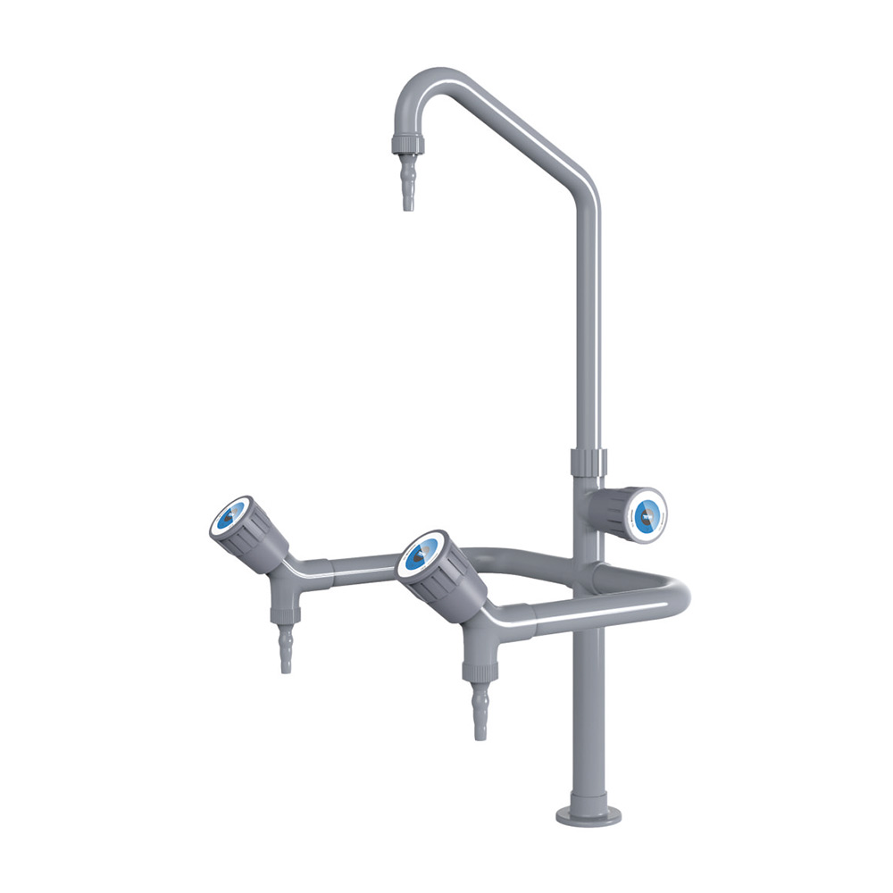 Three laboratory faucets KA 1-3